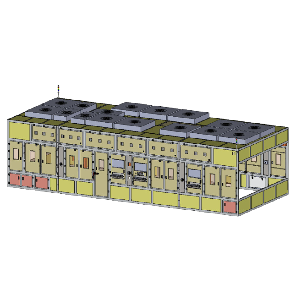OLED激光打孔&异形一体切割机