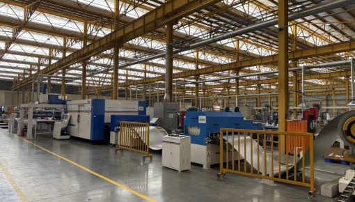 EMC易倍(穆里尼奥)官方网站股份助力汉舟电气打造钣金智能工厂